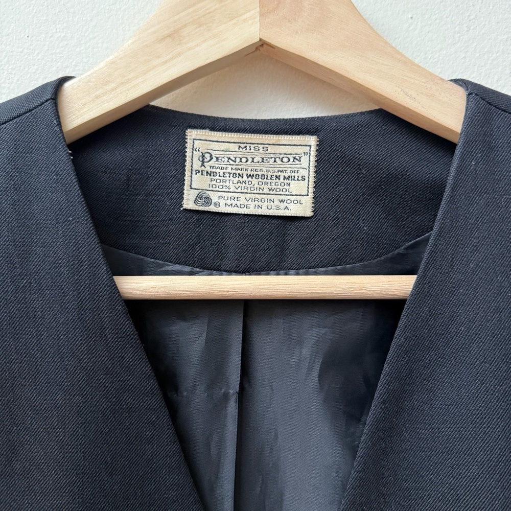 Vintage Pendleton Wool Blazer Jacket - Picture 2 of 9